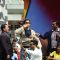 Hrithik Roshan waves to the fans at Pavillion Mall in Malaysia