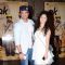 Sushant Singh Rajput and Ankita Lokhande at Success Bash of PK