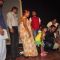 Kushal Punjabi lights the lamp at Toshi Rana's Concert
