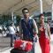 Nandish Sandhu and Rashami Desai Snapped at Airport