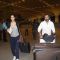 Abhsihek Kapoor and Pragya Yadav Snapped at Airport