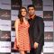 Karan and Alia Pose for Media at Launch of Colors Infinity