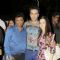 Manik Soni with Aamir Ali and Sanjeeda Shaikh at the Anniversary Celebration