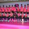 Abhishek Pose With His Team at Press Conference of Jaipur Pink Panthers