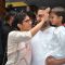 Kiran Rao and Aamir Khan With Their Kid Celebrates Eid With Media