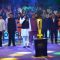 Big B Sings National Anthem  with Chief Minister Fadnavisji at Pro Kabaddi Launch