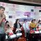 Milind Soman Interacts with Media at Pinkathon Press Meet
