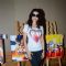 Ameesha Patel Snapped at an Art Exhibition