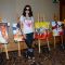 Ameesha Patel Snapped at an Art Exhibition
