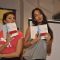 Jacqueline Fernandes and Lisa Haydon make a pouty face for the camera