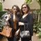 Salma Agha With Daughter Sasha Agha Pose at a  Press Meet