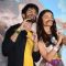 Shahid and Alia Makes a Handsign of 'S' at Trailer Launch of Shaandaar