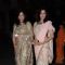 Arzoo and Aditi Govitrikar at Queenie Singh's Wedding Bash