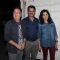 Vinayak Pathak, Girish Kulkarni and Mukta Barve at Screening of Marathi Movie 'Highway'