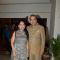 Suresh Wadkar poses with wife at his Birthday Bash