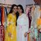 Padmini Kolhapure and Shraddha Kapoor at IMC Ladies Exhibition