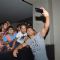 Varun Dhawan Clicks a Picture with Kids at Screening of Welcome Back