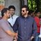 Anees Bazmee and Anil Kapoor at Aadesh Shrivastava's Funeral