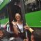 Alia Bhatt Rides Atop of Open Bus for Garnier Flawless Skin Event