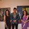 Sangram Singh and Payal Rohatgi at Gracy Singh's Art Exhibition