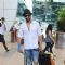 Ashish Chowdhry poses for the media at Airport