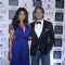 Lisa Ray with her husband at Elle Beauty Awards