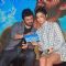 Vikas Bahl and Alia Bhatt discuss vote results at the Song Launch of Shaandaar