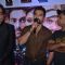 Ajaz Khan interacts with the audience at the Launch of 'Jaatiwad' Film