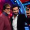 Amitabh Bachchan Taes a Selfie With Irfan Pathan on Aaj Ki Raat Hai Zindagi Show