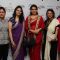 Shaina NC, Vandana Malik and Medhavi Goenka at Helping Hands Foundation's Exhibition