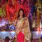 Kavita Kaushik Snapped at Durga Pooja