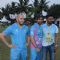Ali Quli Miza, Jay Bhanushali and Suniel Shetty at Pitch Blue Corporate Match