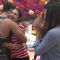Bigg Boss 9 Nau - Yuvika Hugs Prince after He gifts her the 'Heart Paratha'
