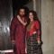 R. Madhavan and Sarita Birje at Sushil Gupta's Diwali Bash