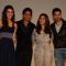 Kriti Sanon, SRK, Kajol, Varun Dhawan at Song Launch of 'Dilwale'