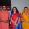 Juhi, Sachin and Gracy at Launch of &TV 's New Show 'Santoshi Maa'