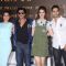 Kajol, Shah Rukh Khan, Kriti Sanon and Varun Dhawan at Second Song Launch of 'Dilwale'
