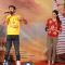 Ranbir Kapoor and Deepika Padukone at Promotions of Tamasha at Panvel