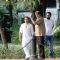 Amitabh Bachchan shoots for Sujoy Ghosh's "Te3n" in Kolkata