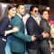 Kriti, Varun, SRK, Kajol at Press Meet of 'Dilwale' in London