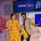 Host Manish Paul Shakes a Leg with Madhuri at Launch of 'Dance Studio' Channel on Tata Sky