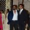 Akshay Kumar and Suniel Shetty pose for the media at Mukesh and Nita Ambani's Bash
