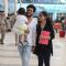 Cute Couple Riteish and Genelia with their Son Riaan Snapped at Airport