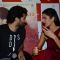 Adi and Kat snapped while in a deep conversation ar the Promotions of Fitoor on Fever FM