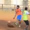 Celebs Snapped Practicing Soccer