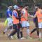 Riteish Deshmukh, Karan Wahi and Abhishek Bachchan Snapped Practicing Soccer