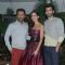 Katrina kaif, Aditya Roy Kapur & Abhishek kapoor at Lodhi Gardens for Promotions of Fitoor in Delhi