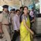 Delhi CM Arvind Kejriwal Snapped at Airport