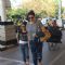 Raveena Tandon Leaves for her Daughter's Wedding with her Daughter Rasha