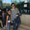 Raveena Tandon Snapped with Her Daughter at Airport - Leaves for wedding